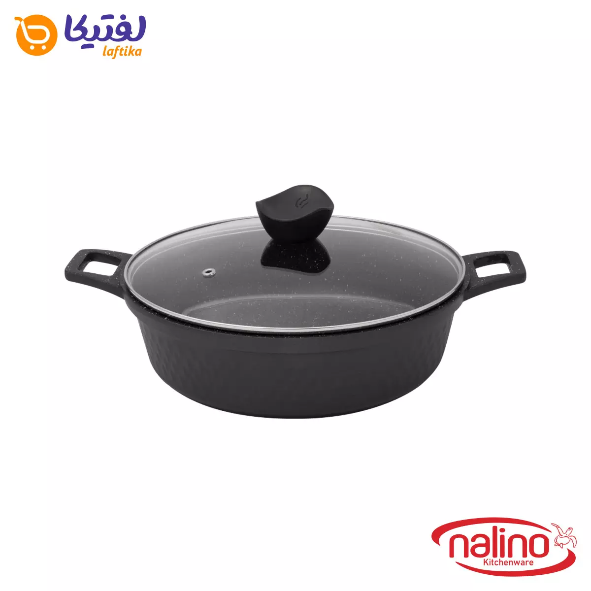 تابه دو دسته دورو گرانیت سایز22